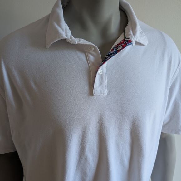 ROBERT GRAHAM White Polo Shirt - Picture 4 of 13